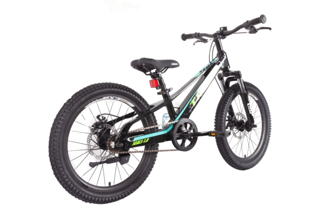 Купить велосипед підлітковий Trinx SEALS 1.0 20" Black-Yellow-Cyan - дополнительное фото 2