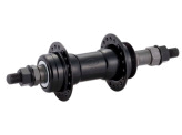 Втулка задн. Quando KT-122R під V-brake 36H 165mm, 6-7 шв. на гайках сталева чорна