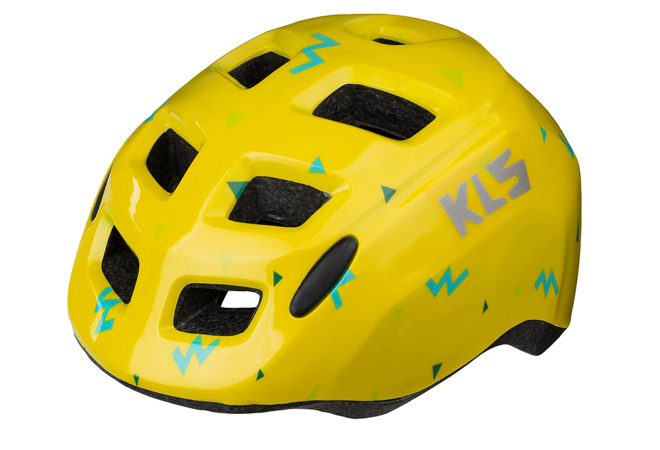 Купить шолом KLS Zigzag дитячий жовтий XS (45-50 см)