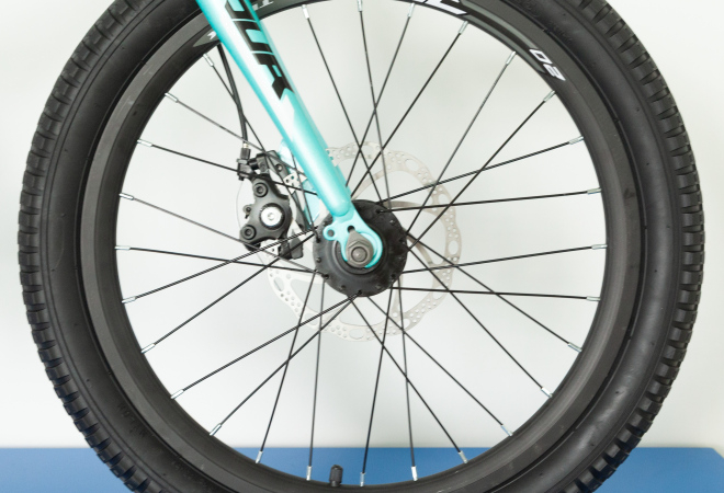 Купить велосипед підлітковий Trinx Junior 3.0 20" Cyan-White-Black - дополнительное фото 2