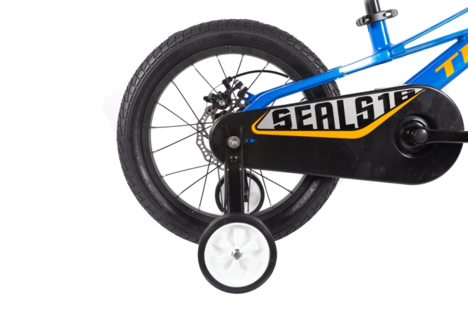Купить велосипед підлітковий Trinx SEALS16D 16" Blue-Grey-Orange - дополнительное фото 4