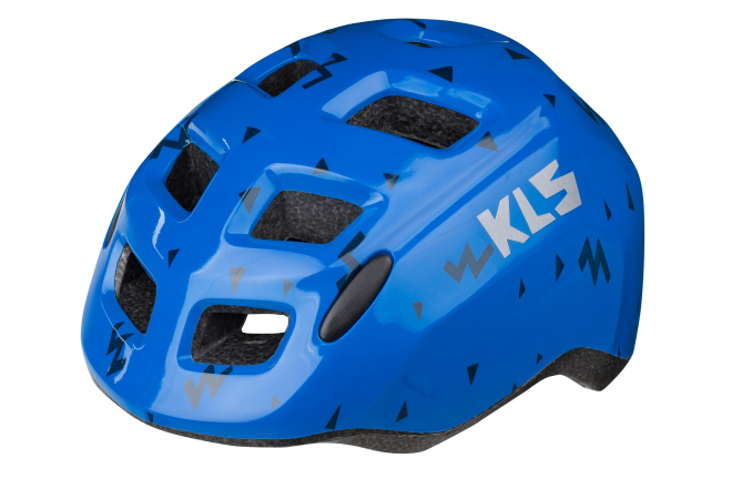 Купить шолом KLS ZIGZAG, дитячий, синій S (50-55 см)