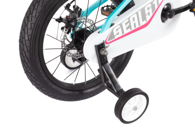 Купить велосипед підлітковий Trinx SEALS16D 16" Cyan-White-Rosy-Red - дополнительное фото 4