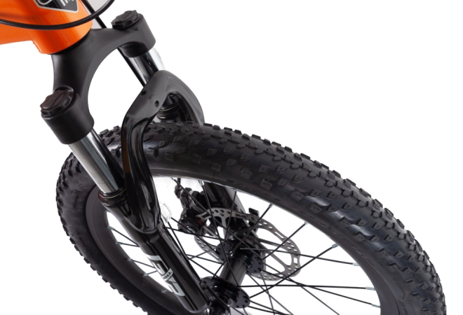 Купить велосипед підлітковий Trinx SEALS 3.0 20"  Orange-Black-Blue - дополнительное фото 9