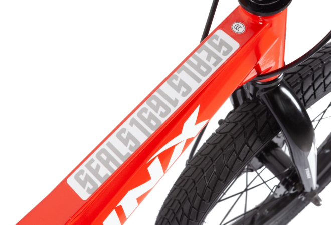 Купить велосипед підлітковий Trinx SEALS16D 16" Red-Grey-White - дополнительное фото 3