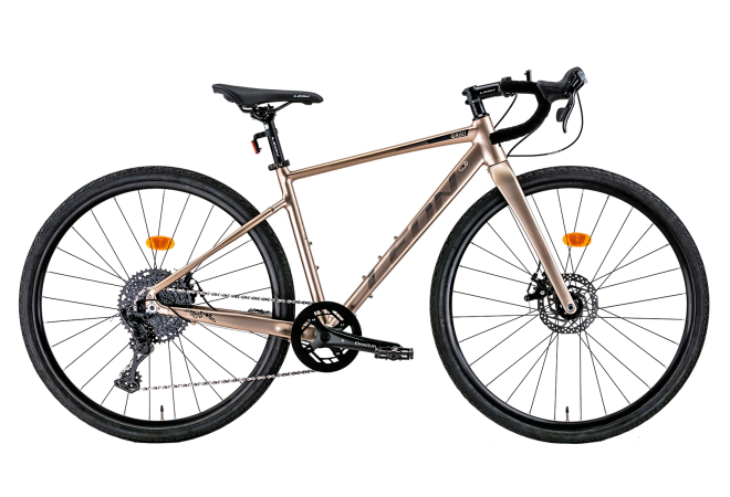 Купить вЕЛОСИПЕД 28" LEON GR-80 DD 2022 S бжевий із сірим 