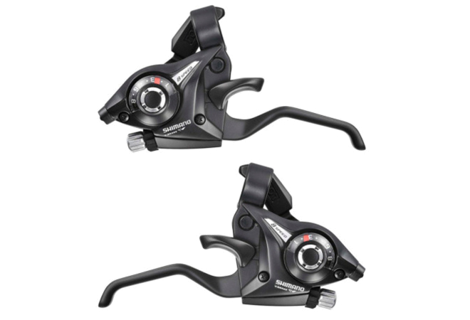 Купить моноблоки Shimano ST-EF29-8 3x8 сір-чорн.
