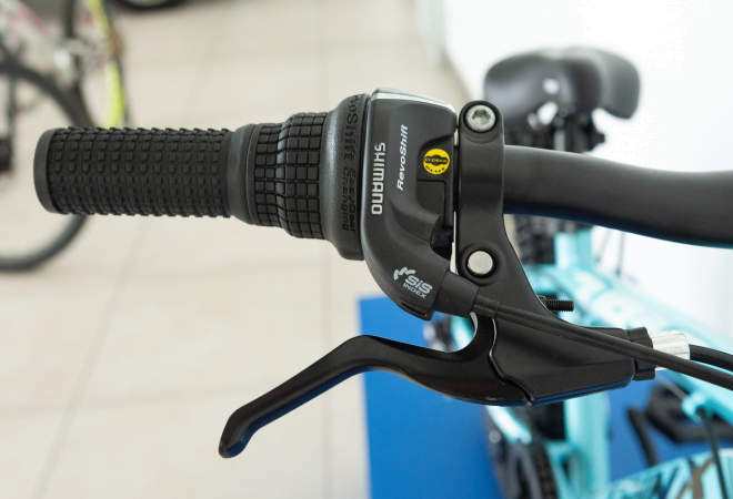 Купить велосипед підлітковий Trinx Junior 3.0 20" Cyan-White-Black - дополнительное фото 6