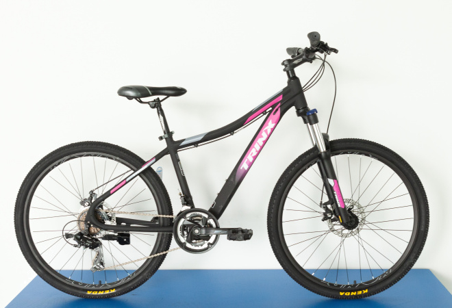 Купить велосипед Trinx N106 Nana Matt Black-Pink-Grey