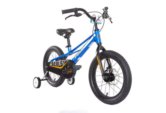 Купить велосипед підлітковий Trinx SEALS16D 16" Blue-Grey-Orange - дополнительное фото 1