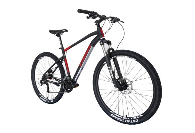 Купить велосипед Trinx M700 Elite 27.5" Matt-Black-White-Red 18 - дополнительное фото 2