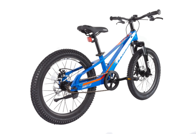 Купить велосипед підлітковий Trinx SEALS 1.0 20" Blue-Silver-Orange - дополнительное фото 1