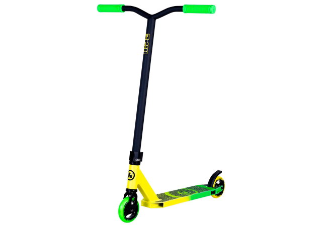 Купить самокат трюковий Hipe H1 Yellow/Green