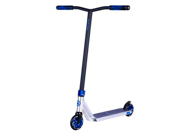 Купить самокат трюковий Hipe H3 Alu Raw/Sky Blue