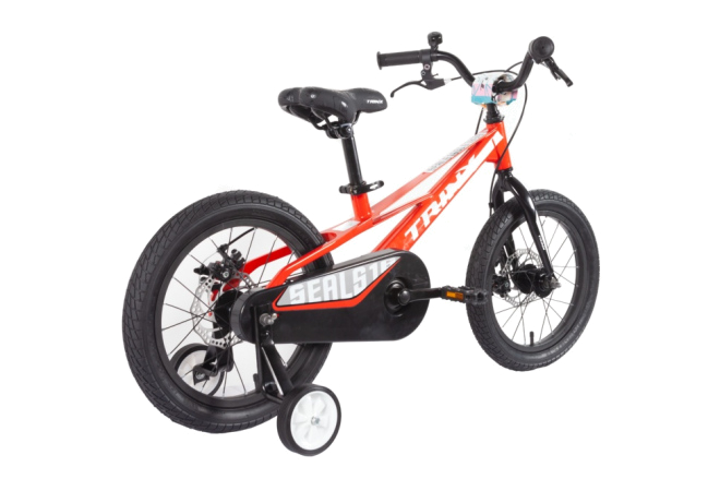 Купить велосипед підлітковий Trinx SEALS16D 16" Red-Grey-White - дополнительное фото 2