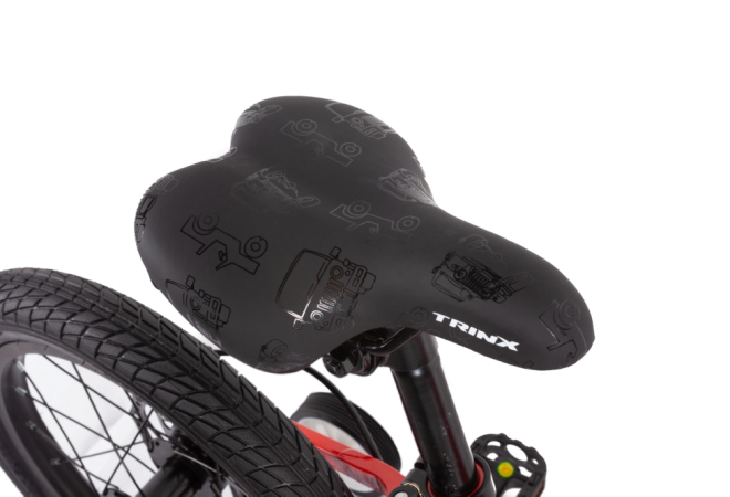 Купить велосипед підлітковий Trinx SEALS16D 16" Red-Grey-White - дополнительное фото 7