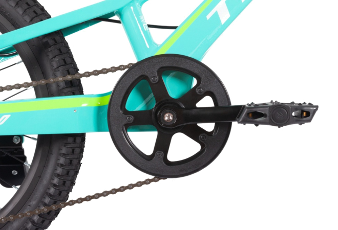 Купить велосипед підлітковий Trinx SEALS 2.0 20" Cyan-Yellow-White - дополнительное фото 6
