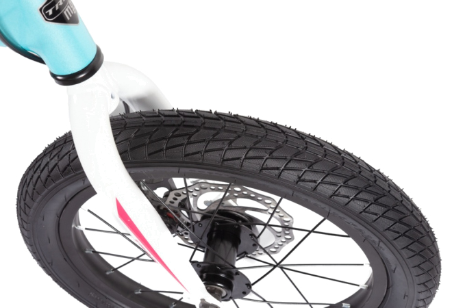 Купить велосипед підлітковий Trinx SEALS16D 16" Cyan-White-Rosy-Red - дополнительное фото 8