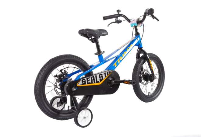 Купить велосипед підлітковий Trinx SEALS16D 16" Blue-Grey-Orange - дополнительное фото 2