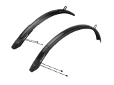  Велосипедні крила Polisport EXPANDER CITY 51 26-28" black
