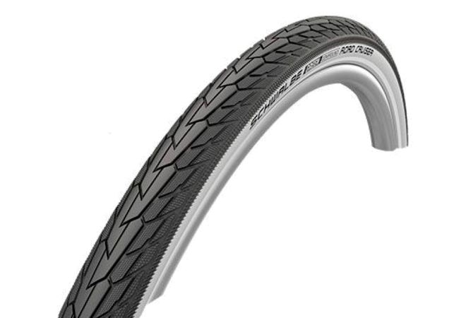 Купить покришка Schwalbe Road Cruiser 28x1.40, 700x35C (37-622) Active, GREEN, K-Guard TwinSkin B/W
