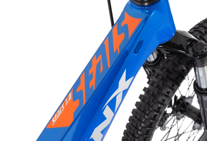 Купить велосипед підлітковий Trinx SEALS 1.0 20" Blue-Silver-Orange - дополнительное фото 2