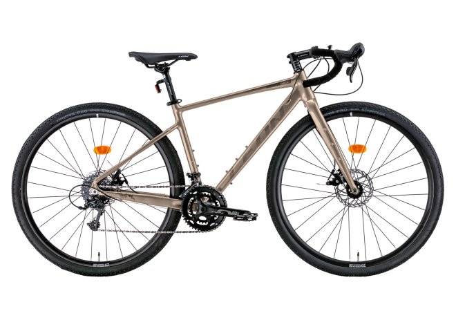 Купить вЕЛОСИПЕД 28" LEON GR-90 DD 2022 S бежевий із сірим 