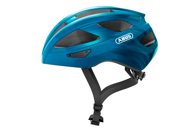Купить велошолом спортивний ABUS MACATOR Steel Blue L 58-62