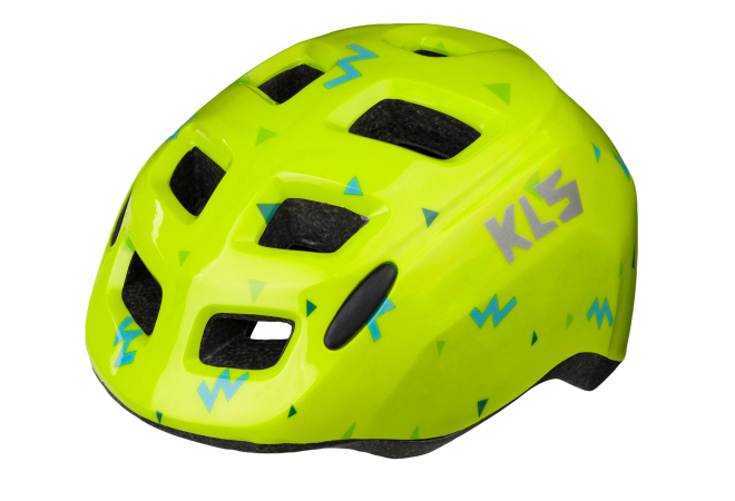 Купить шолом KLS ZIGZAG, дитячий, лайм S (50-55 см)