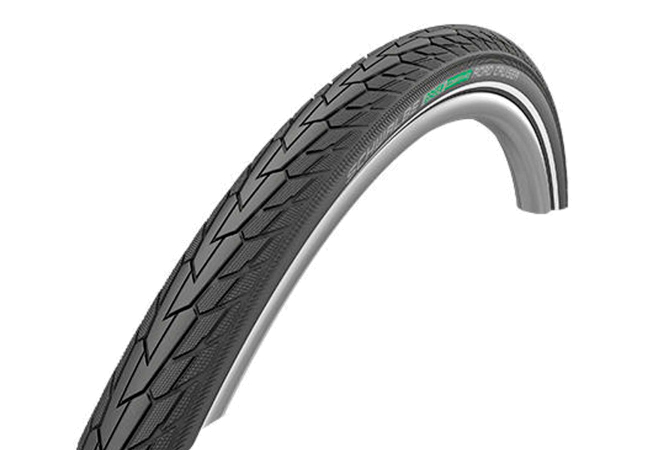 Купить покришка Schwalbe Road Cruiser 26x1.75 (47-559) Active, GREEN, K-Guard TwinSkin B/W