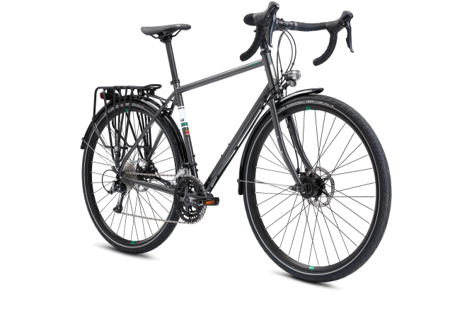 Купить велосипед Fuji TOURING Disc LTD  2021 Anthracite 49 - дополнительное фото 1