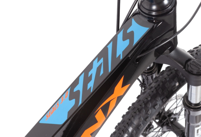 Купить велосипед підлітковий Trinx SEALS 3.0 20"  Black-Red-Blue - дополнительное фото 3